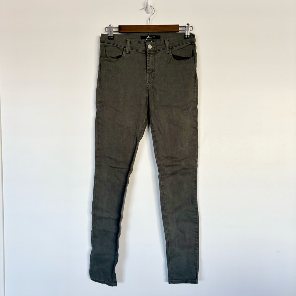 J Brand Olive Denim Pants